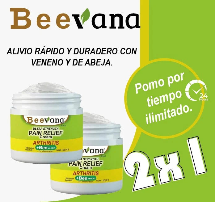 COMPRE 1 LLEVE 2 -Beevana Crema De veneno de abeja Multifuncional para dolores 🐝✨