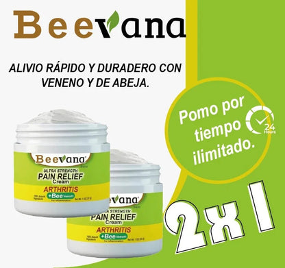 COMPRE 1 LLEVE 2 -Beevana Crema De veneno de abeja Multifuncional para dolores 🐝✨