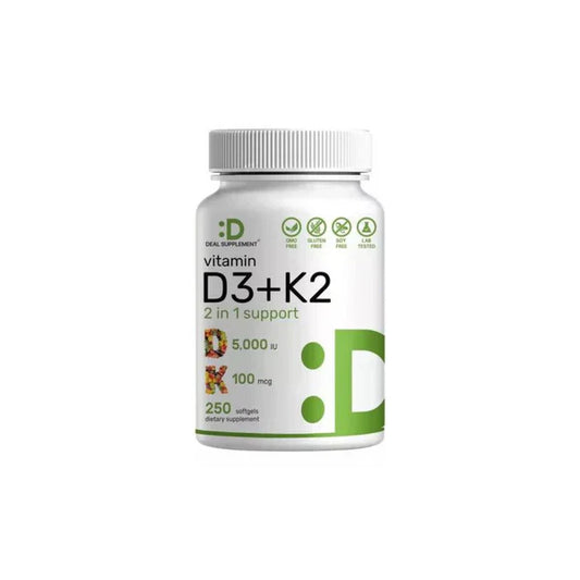 ✨ D3K2 Forte™ — Vitamina D3 + K2 Premium con Absorción Potenciada en OFERTA !!✅ 👩🏻‍⚕️