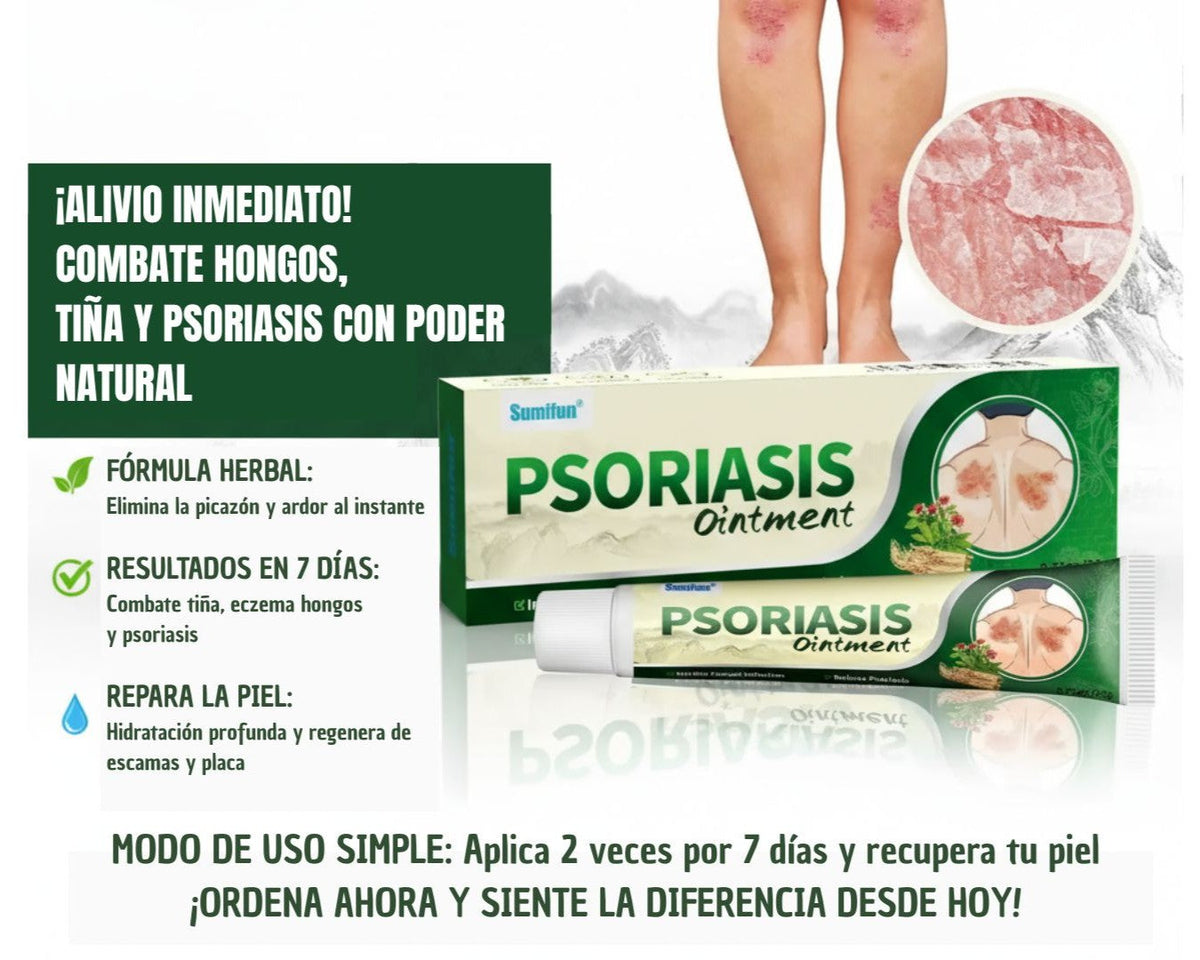 ✅ PSORIASIS™ |  Alivia la picazón y el enrojecimiento de la piel desde la primera aplicación ☀️