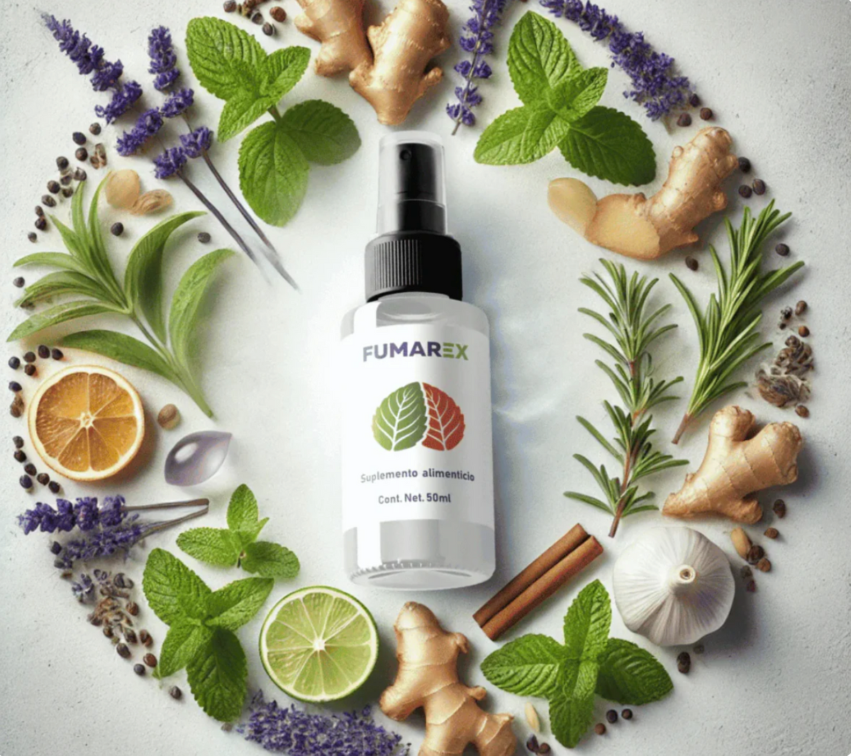 FUMAREX - Spray NATURAL para dejar de fumar - 2 x 1