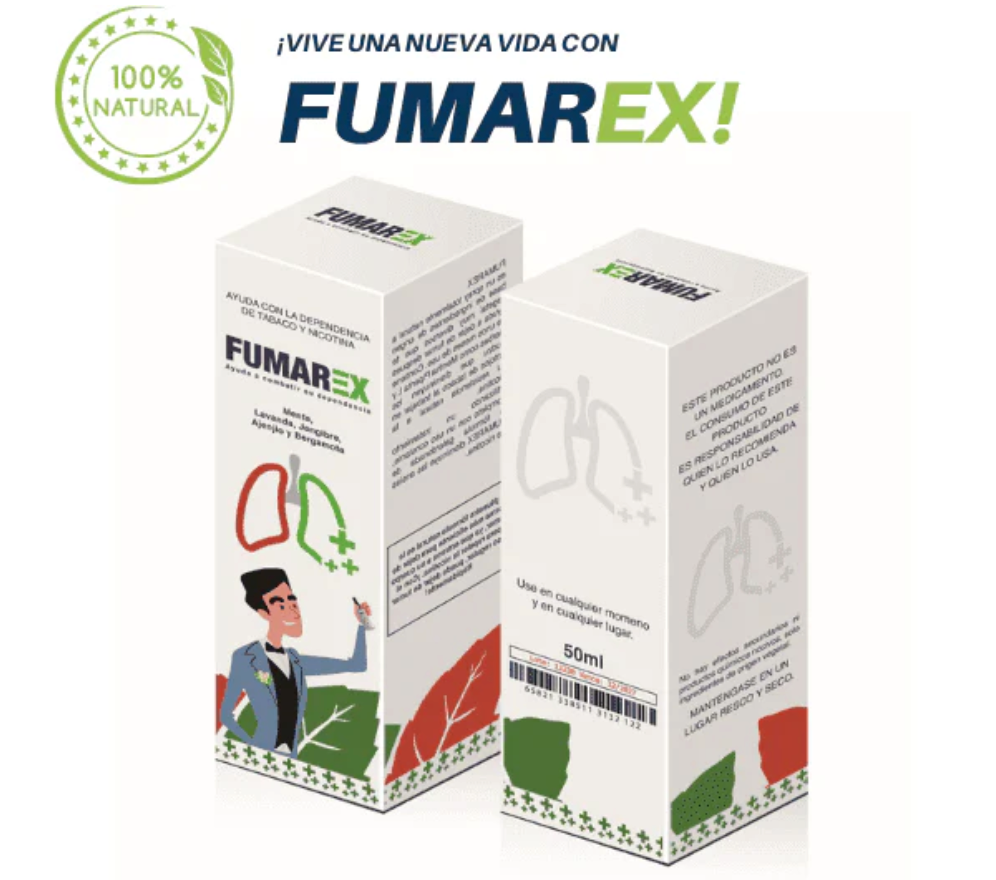 FUMAREX - Spray NATURAL para dejar de fumar - 2 x 1