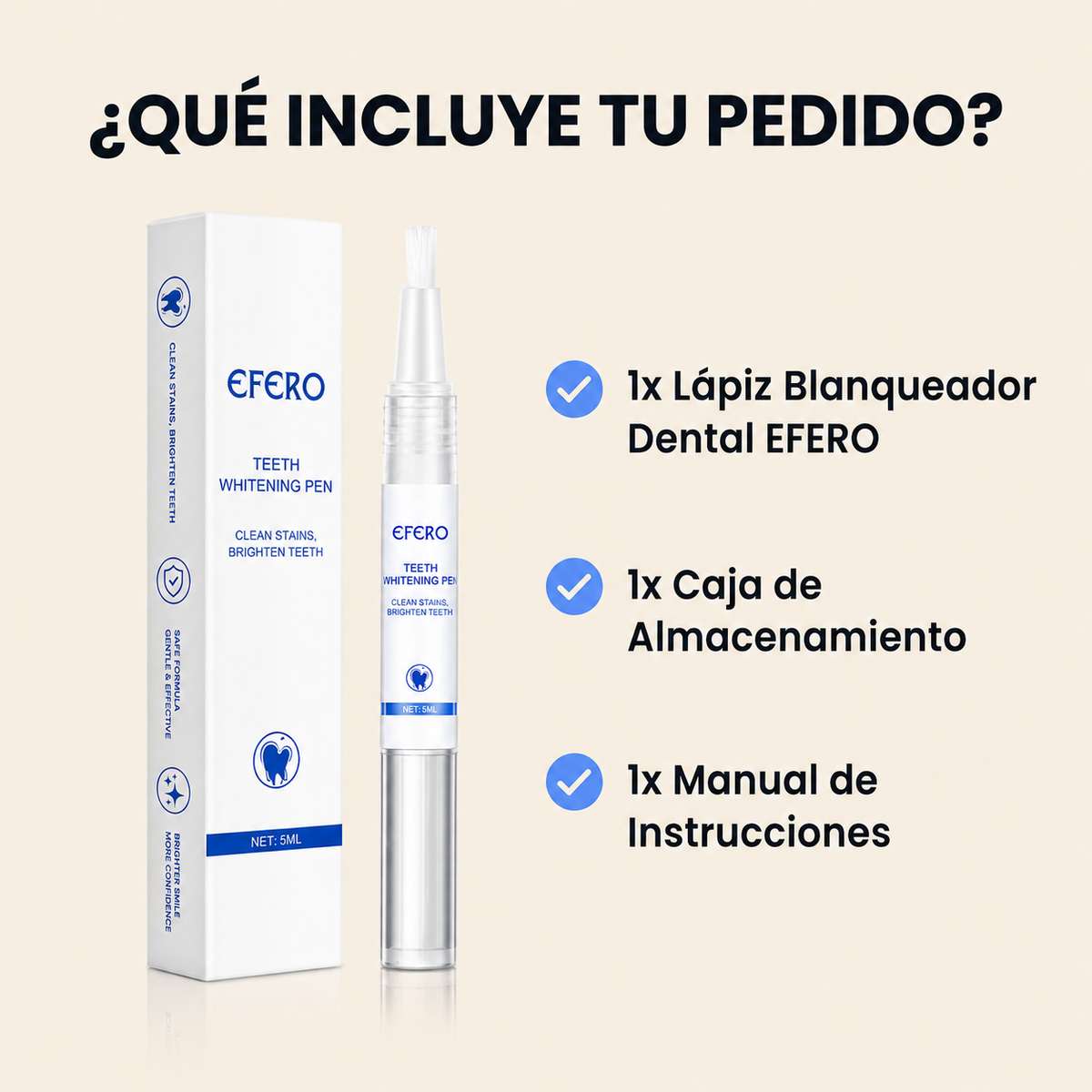 Blanqueador Dental-Deslumbrante EFERO Original🦷✨