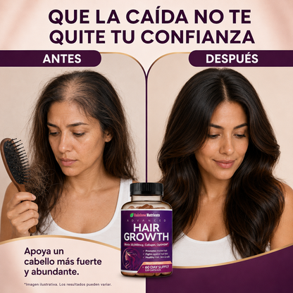 Hair Growth™ | Cabello Más Fuerte y Abundante