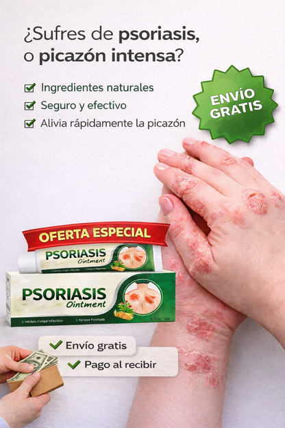 ✅ PSORIASIS™ |  Alivia la picazón y el enrojecimiento de la piel desde la primera aplicación ☀️