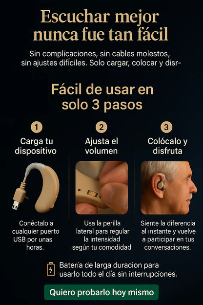 AUDÍFONOS PARA LA SORDERA