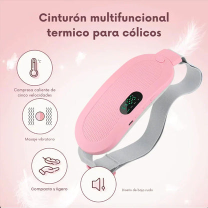 🩸AlivioMenstrual Pro™ - Cinturón Masajeador Térmico Para Cólicos