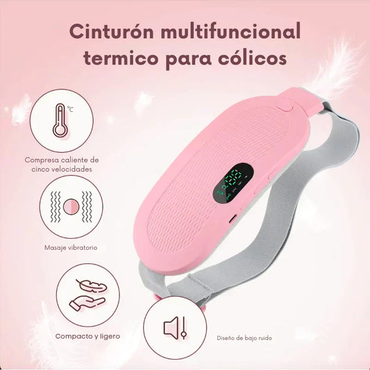 🩸AlivioMenstrual Pro™ - Cinturón Masajeador Térmico Para Cólicos