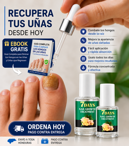 Nail Fungus Essence | Tratamiento para mejorar uñas con hongos "Elimina los Hongos y Evita que Regresen"