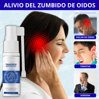 TINNIDROP SPRAY LIMPIADOR DE OÍDO 👂 CON ENVIO GRATIS