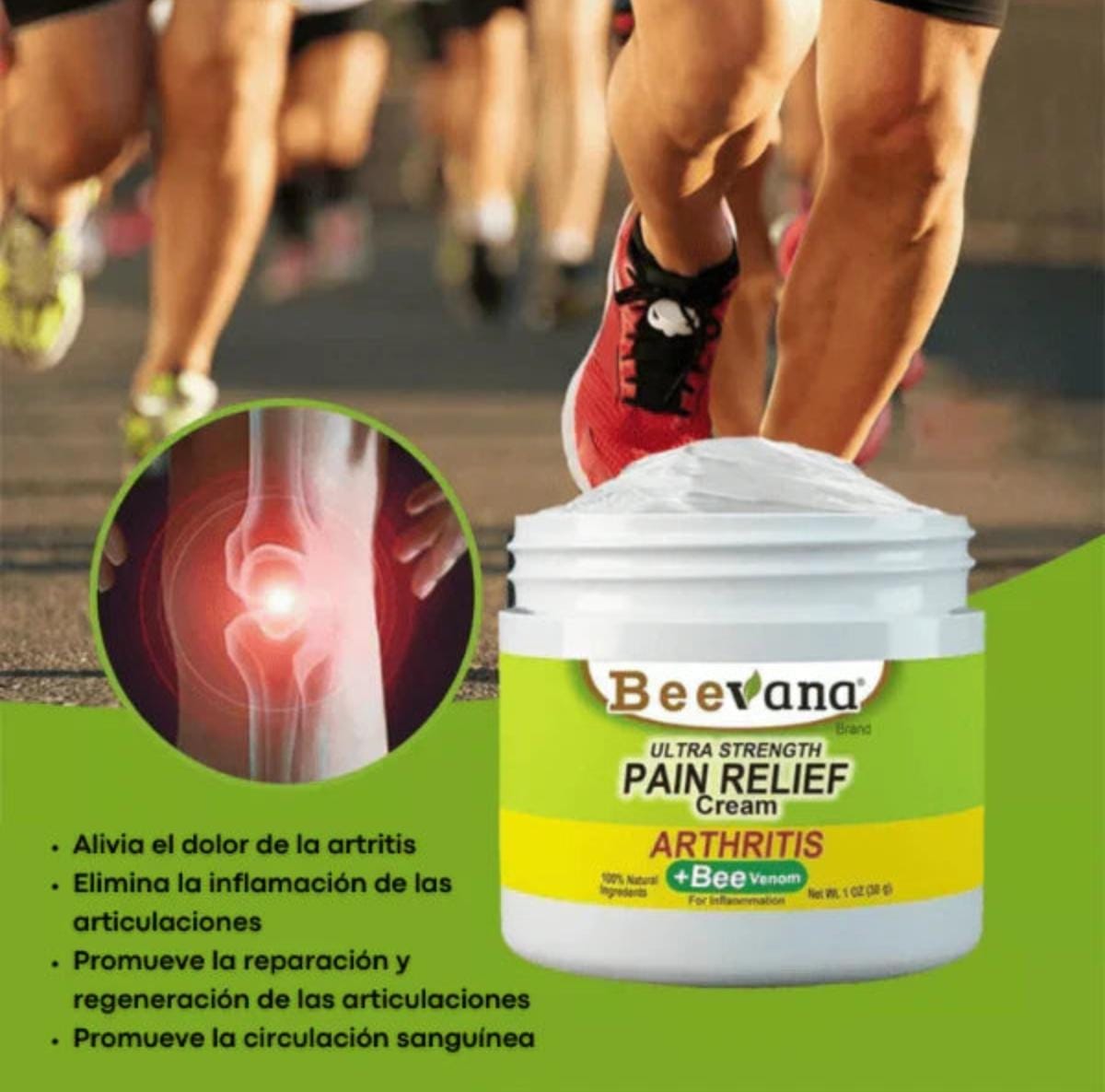 COMPRE 1 LLEVE 2 -Beevana Crema De veneno de abeja Multifuncional para dolores 🐝✨