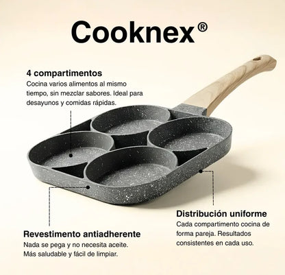 Sartén multifunción antiadherente 4 en 1 🍳