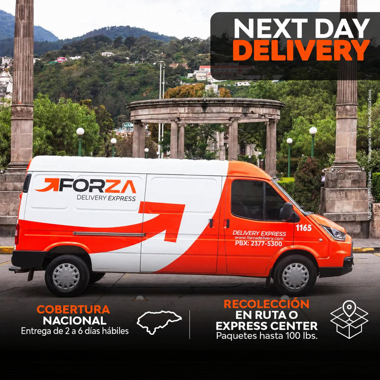 Servicio de entregas en Honduras